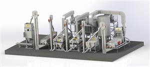 Planta fija Grain Processing / Limpieza